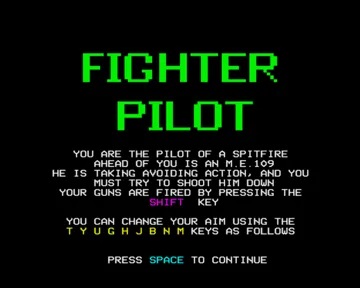 Fighter Pilot (19xx)(-)[FIGHTER] screen shot title